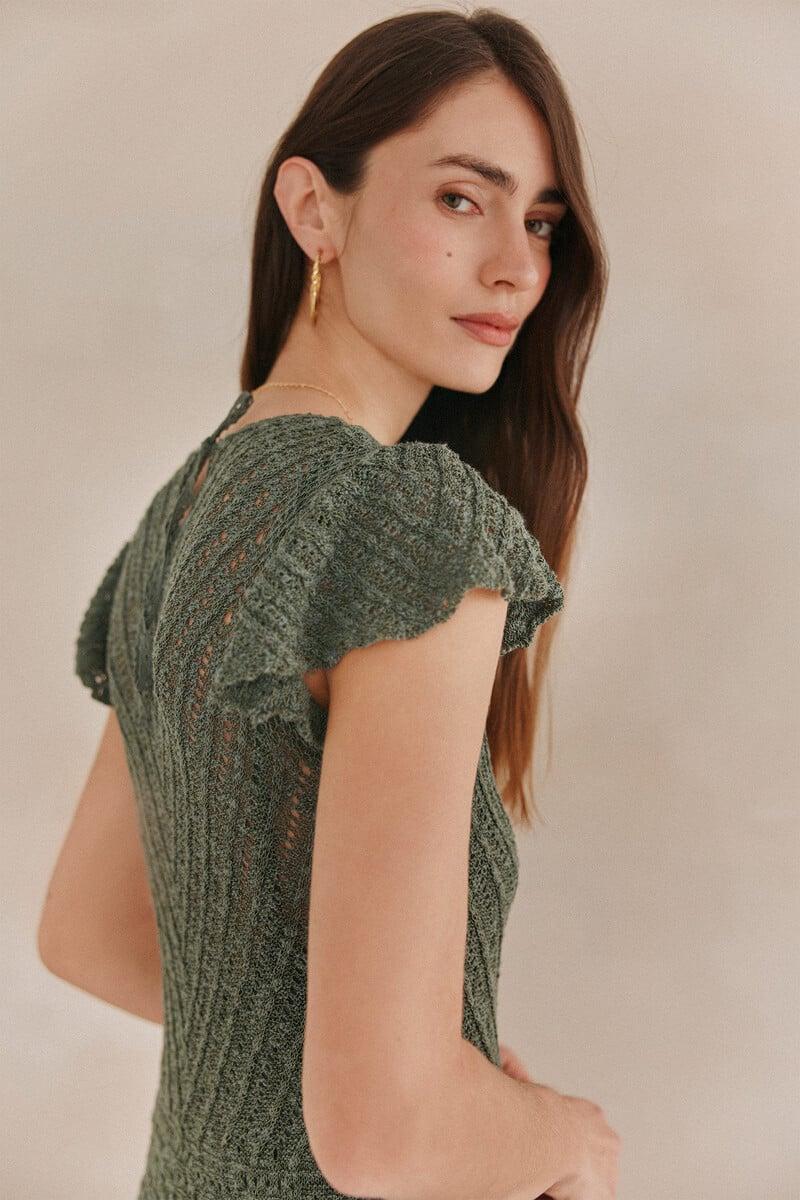 pedro del hierro Sella. Vestido punto midi Limitado a 3 días