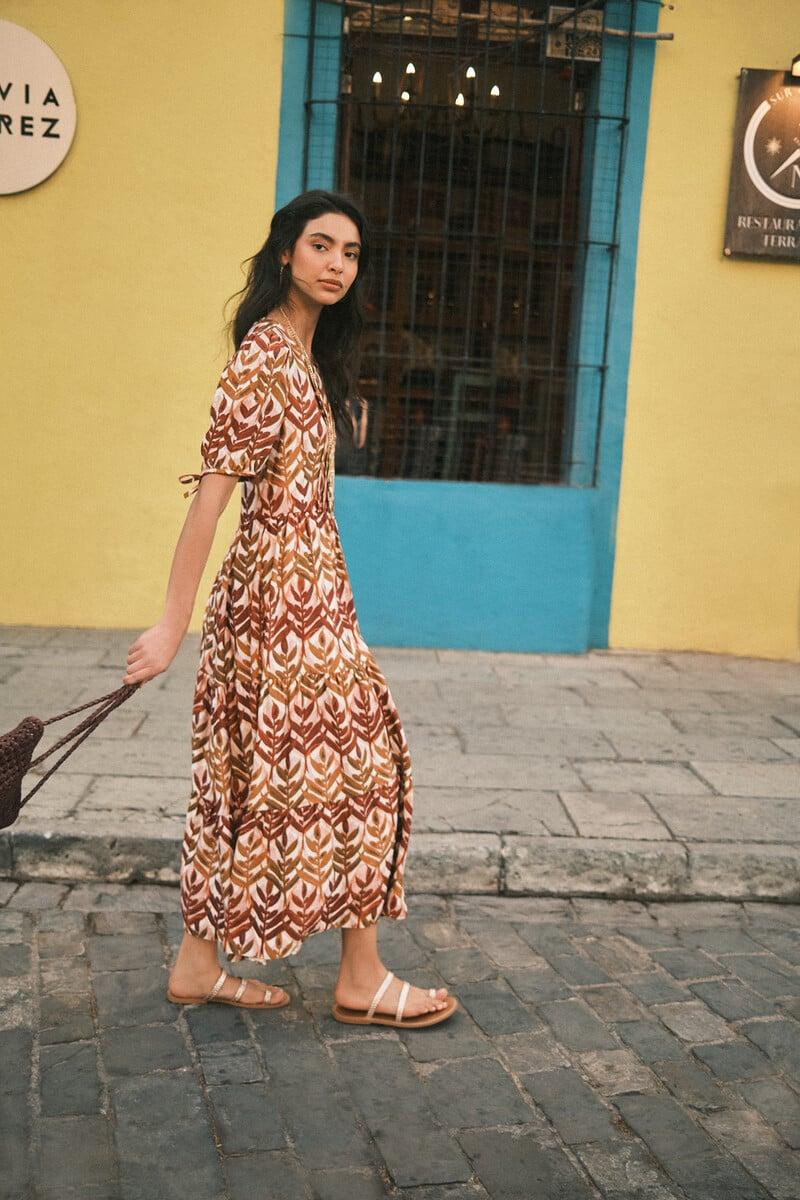 pedro del hierro Artemisa. Vestido étnico Precios de Black Friday