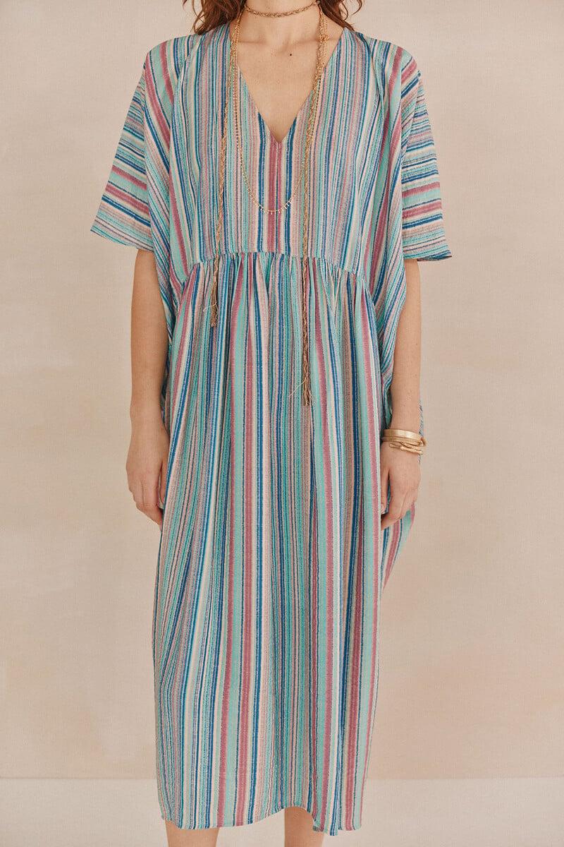 pedro del hierro Lina. Vestido estampado Rebajas de fin de temporada