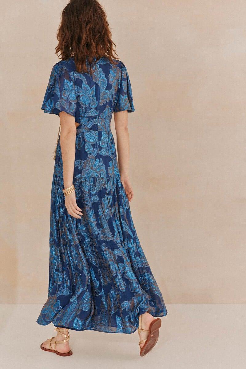 pedro del hierro Alba. Vestido cut out Precio ultrabajo