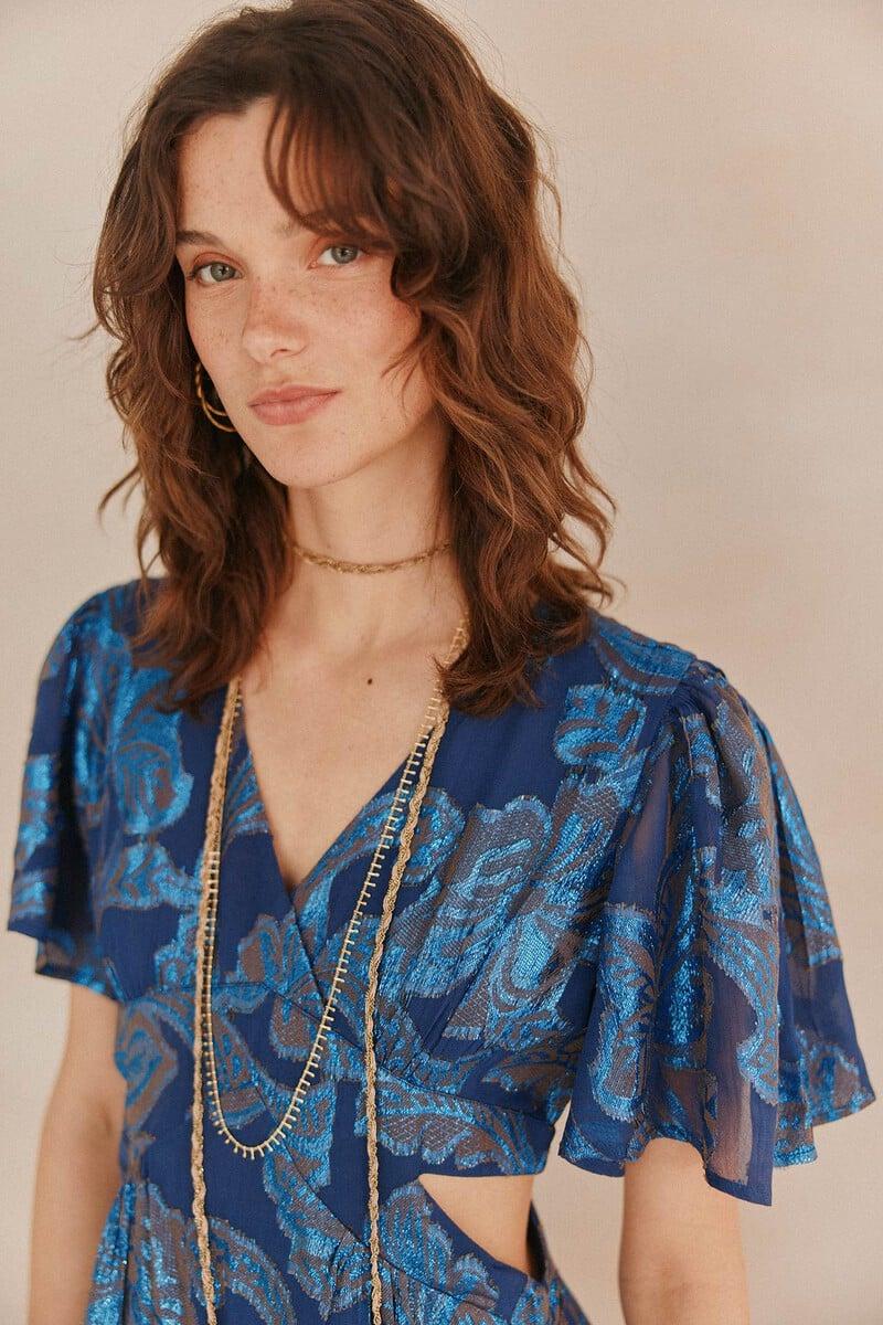 pedro del hierro Alba. Vestido cut out Precio ultrabajo