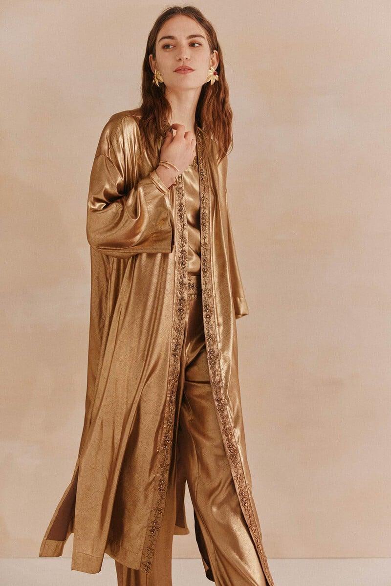 pedro del hierro Esti. Kimono bordado Devoluciones gratuitas