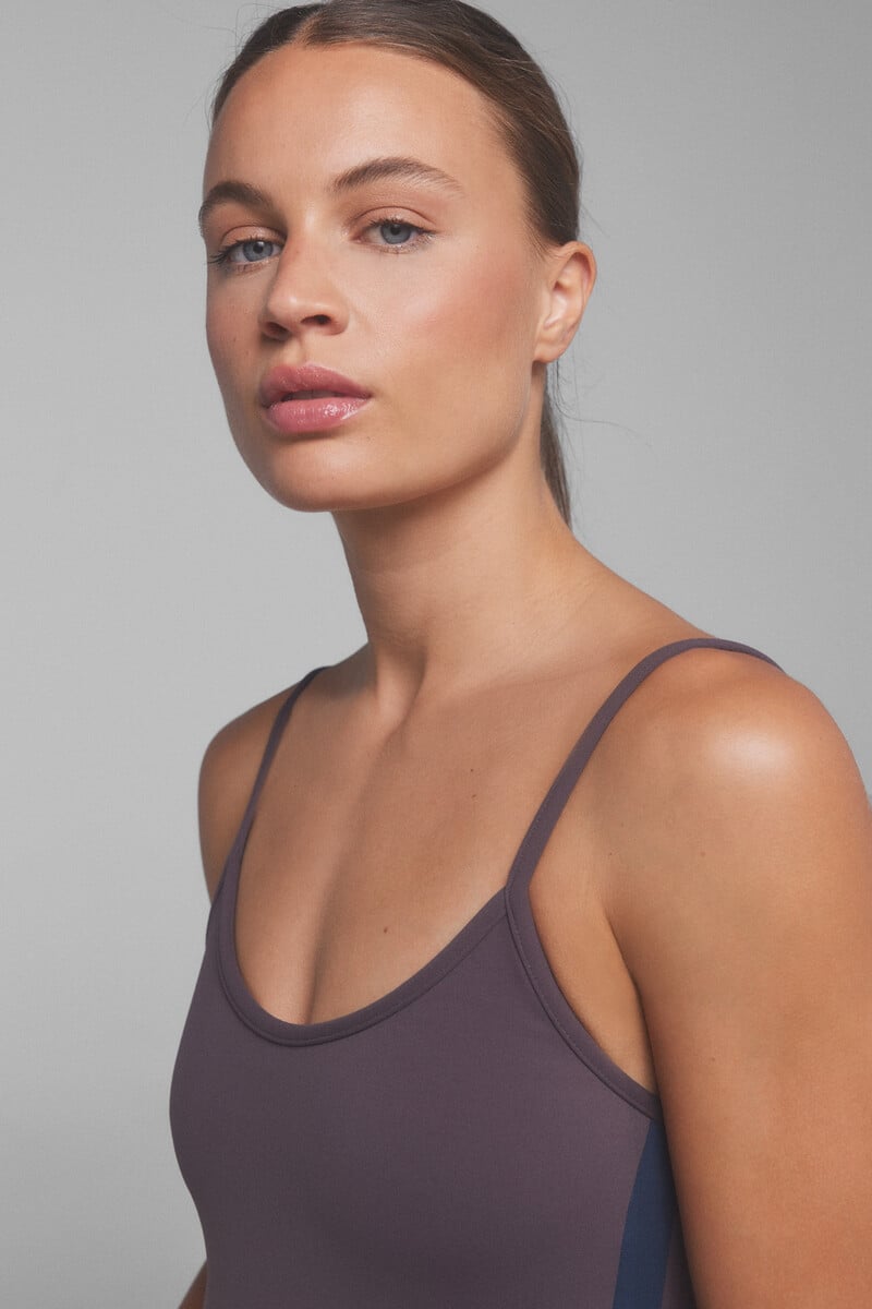 pedro del hierro Mono corto SOFT MOVE marrón. Special colab ffitcoco En línea