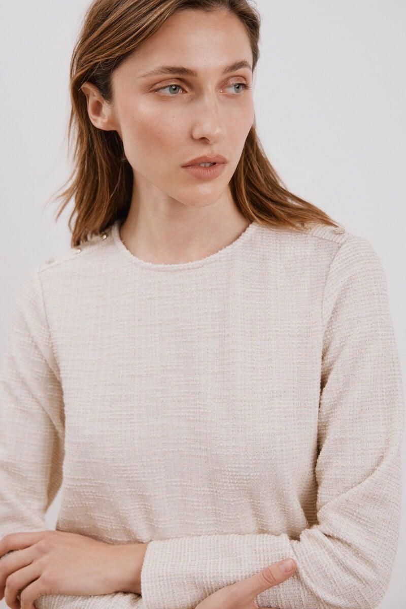 pedro del hierro Vestido tweed elástico Outlet