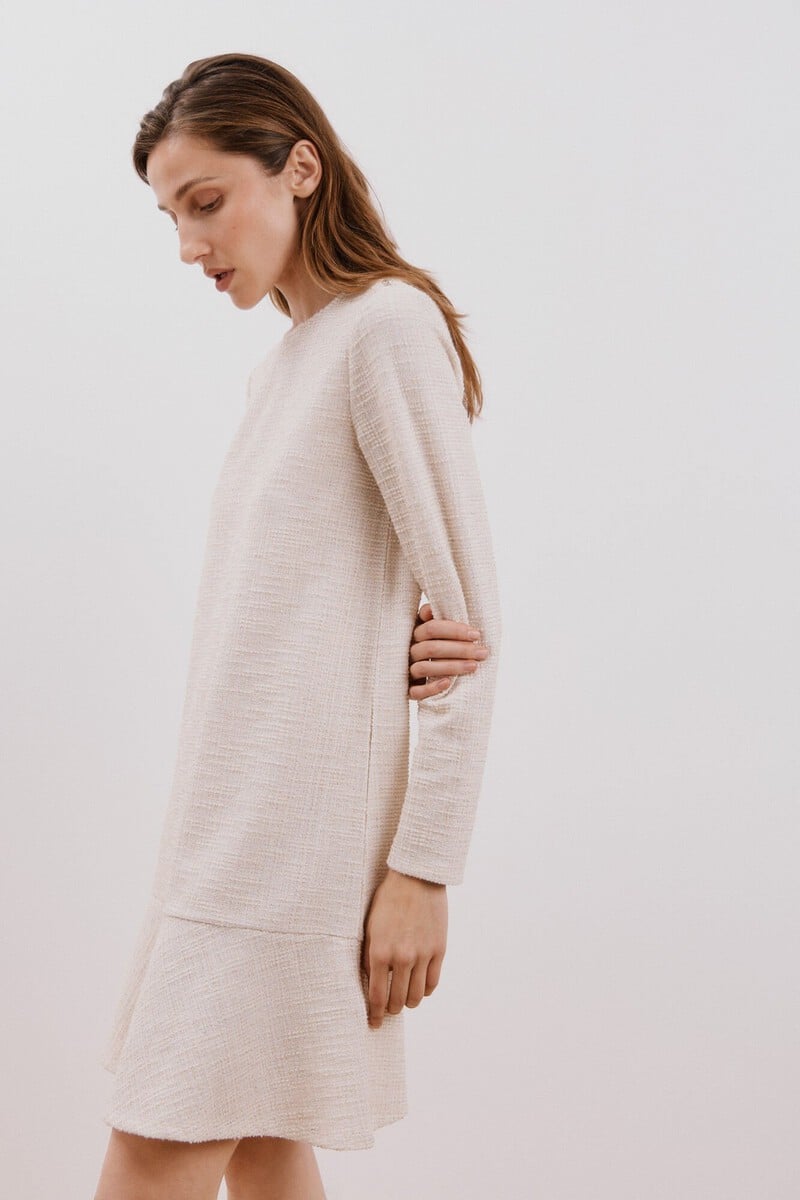 pedro del hierro Vestido tweed elástico Outlet