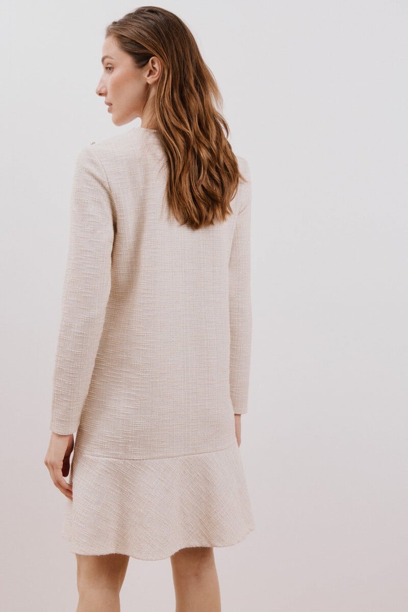 pedro del hierro Vestido tweed elástico Outlet