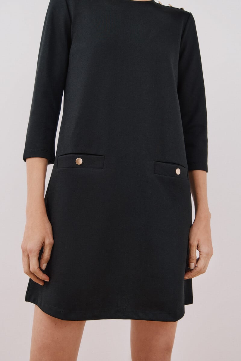 pedro del hierro Vestido corto elástico Rebajas baratas