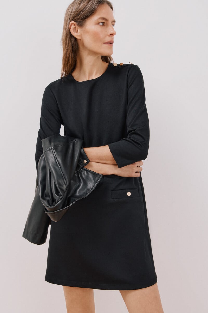 pedro del hierro Vestido corto elástico Rebajas baratas