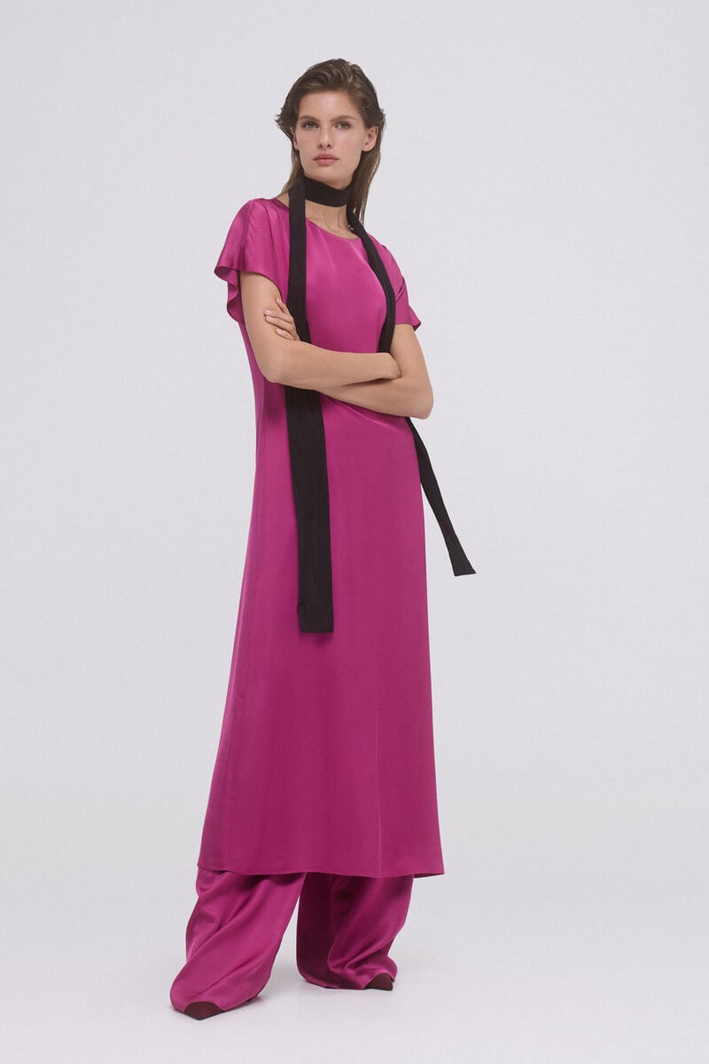 pedro del hierro Vestido túnica fluido Mejor oferta