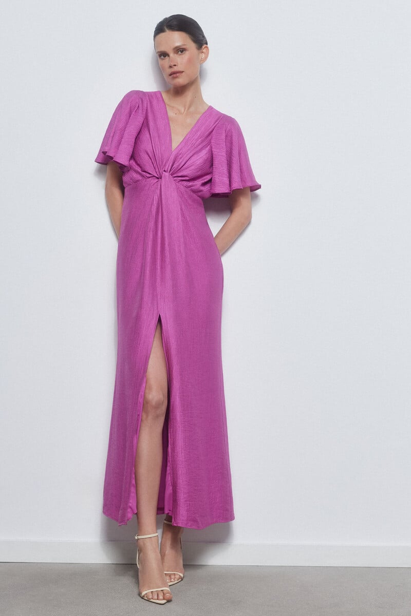 pedro del hierro Vestido con nudo en escote Rebajas online