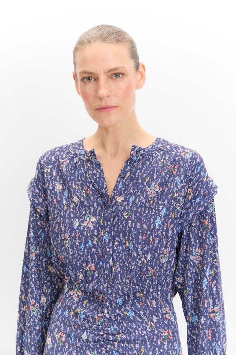 pedro del hierro Vestido midi estampado Oferta especial