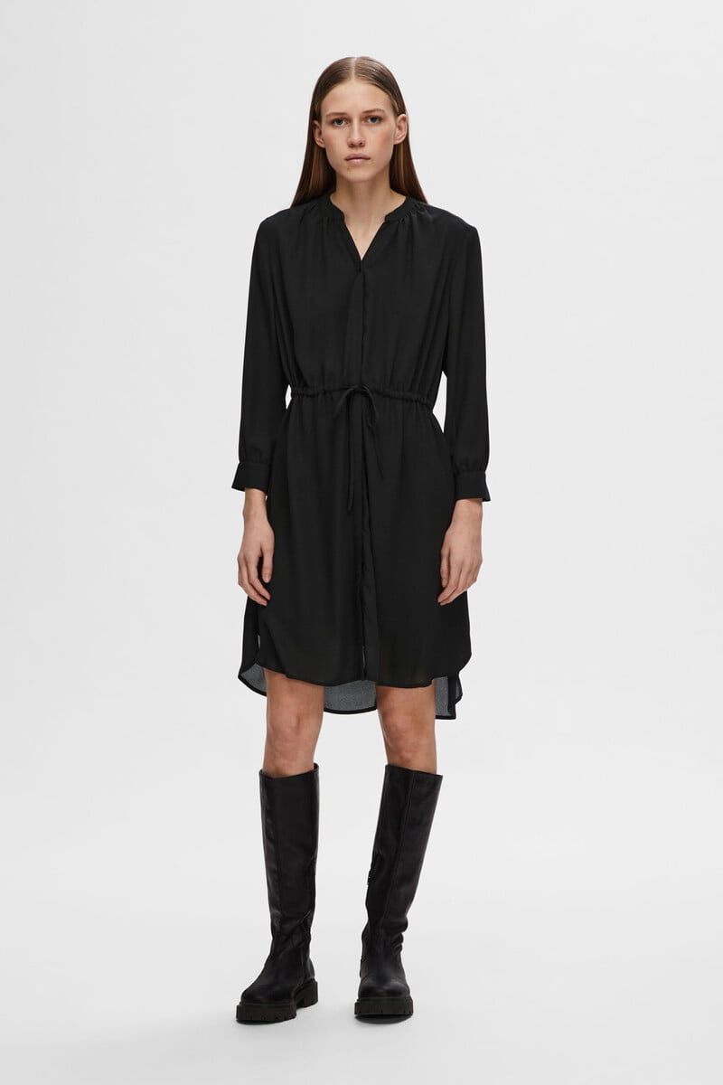 pedro del hierro Vestido camisero de manga larga confeccionado con materiales reciclados Promoción trimestral