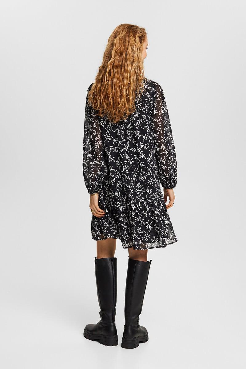 pedro del hierro Vestido corto sostenible estampado floral Superdescuento