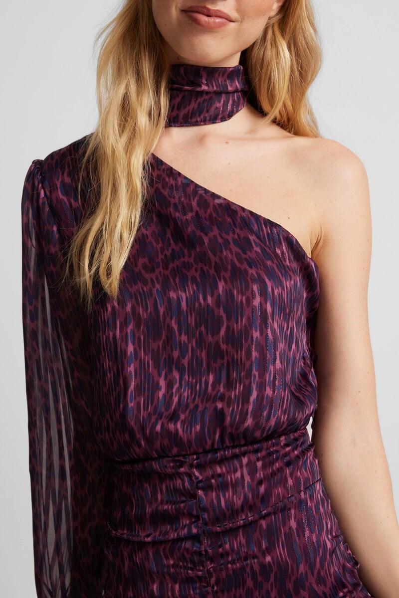 pedro del hierro Vestido mini asimetrico Precios de Black Friday