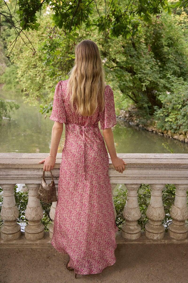 pedro del hierro Casiopea. Vestido estampado botones Descuentos del mes