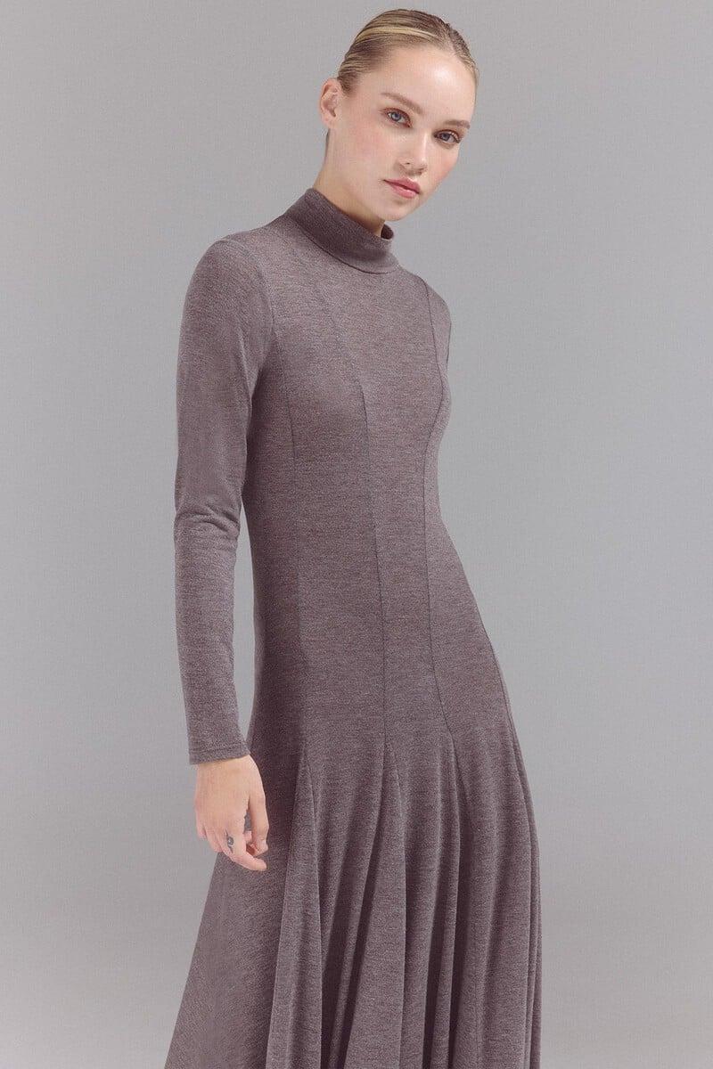 pedro del hierro Vestido largo punto Ofertas especiales