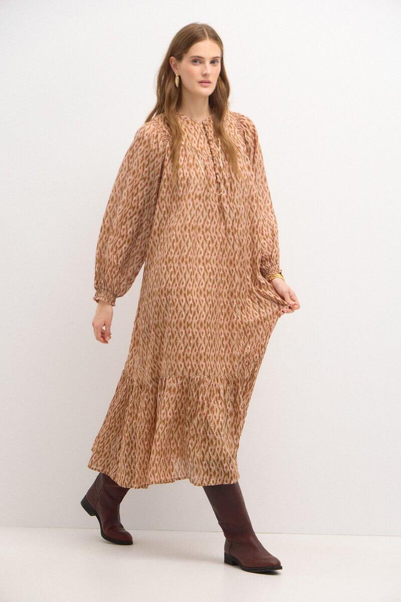pedro del hierro Rania. Vestido estampado Devoluciones gratuitas