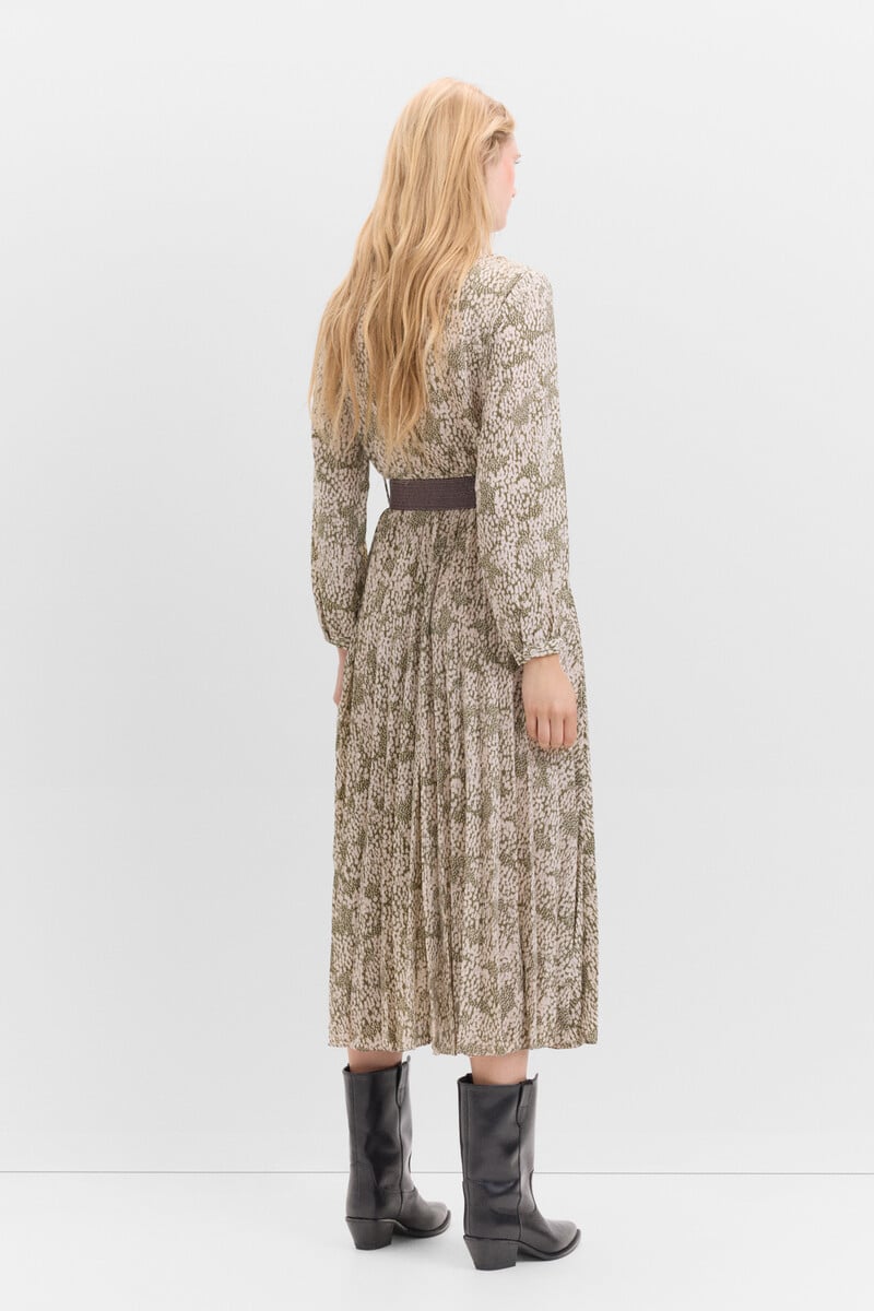 pedro del hierro Vestido falda plisada Ofertas