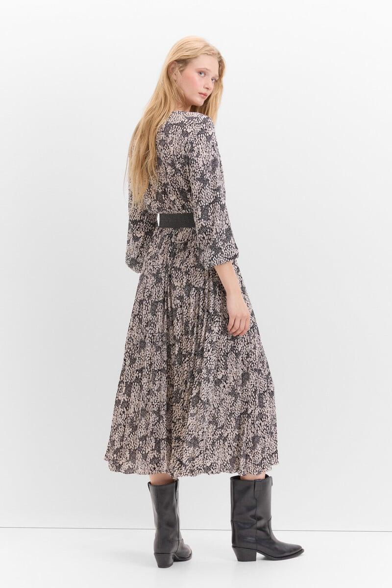 pedro del hierro Vestido falda plisada Tienda