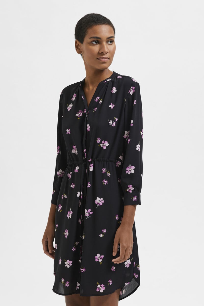 pedro del hierro Vestido camisero de manga larga confeccionado con materiales reciclados Rebajas online