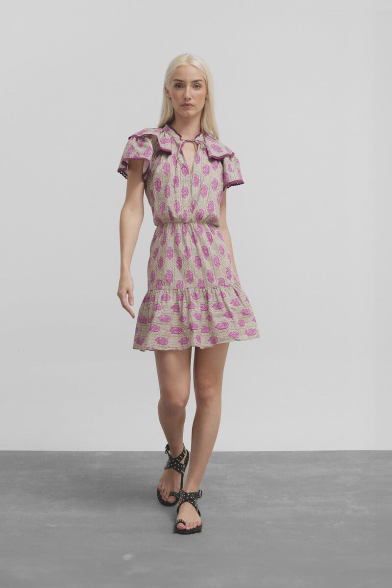 pedro del hierro Vestido mini estampado flores Envío gratis