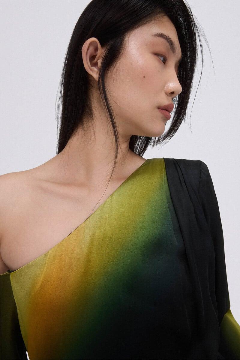 pedro del hierro Vestido estampado largo ÚLTIMAS EDICIONES