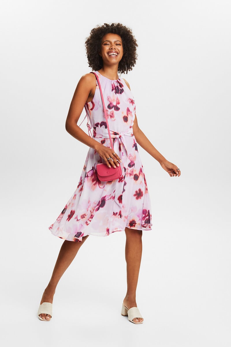 pedro del hierro Vestido corto estampado floral Promoción por tiempo limitado