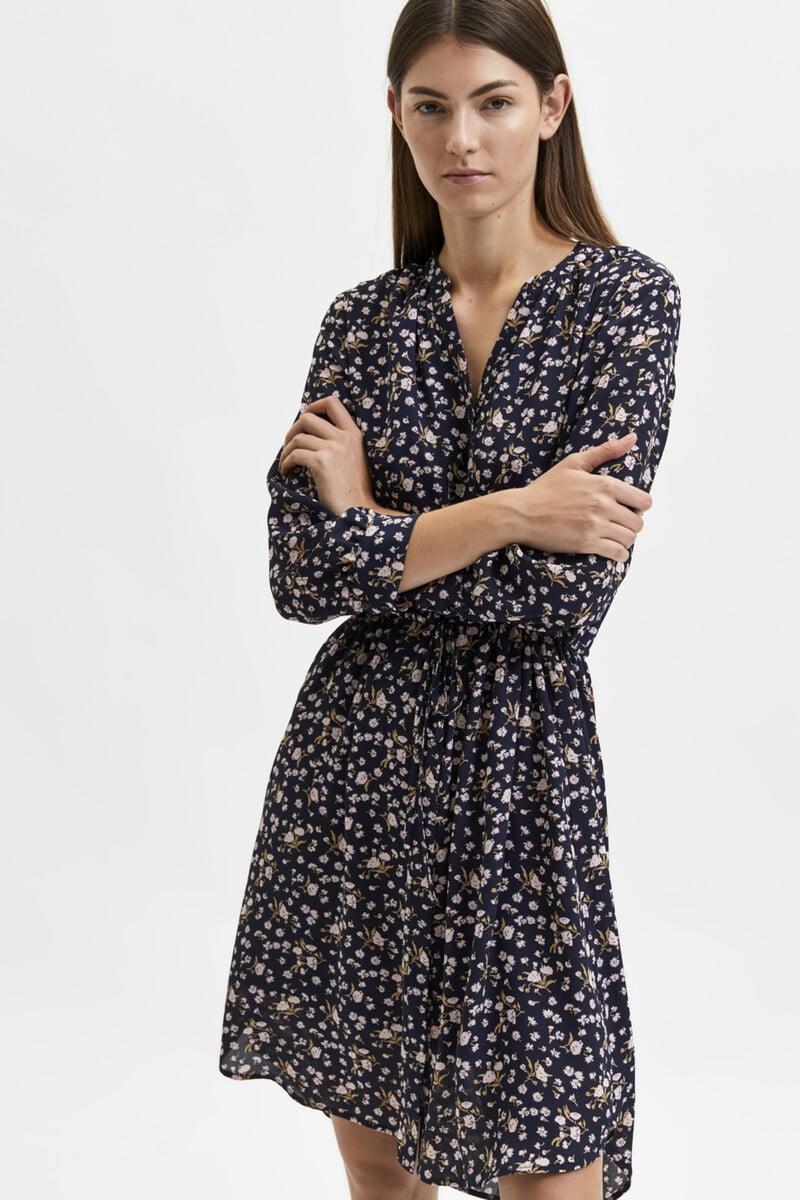 pedro del hierro Vestido camisero de manga larga confeccionado con materiales reciclados Solo hoy