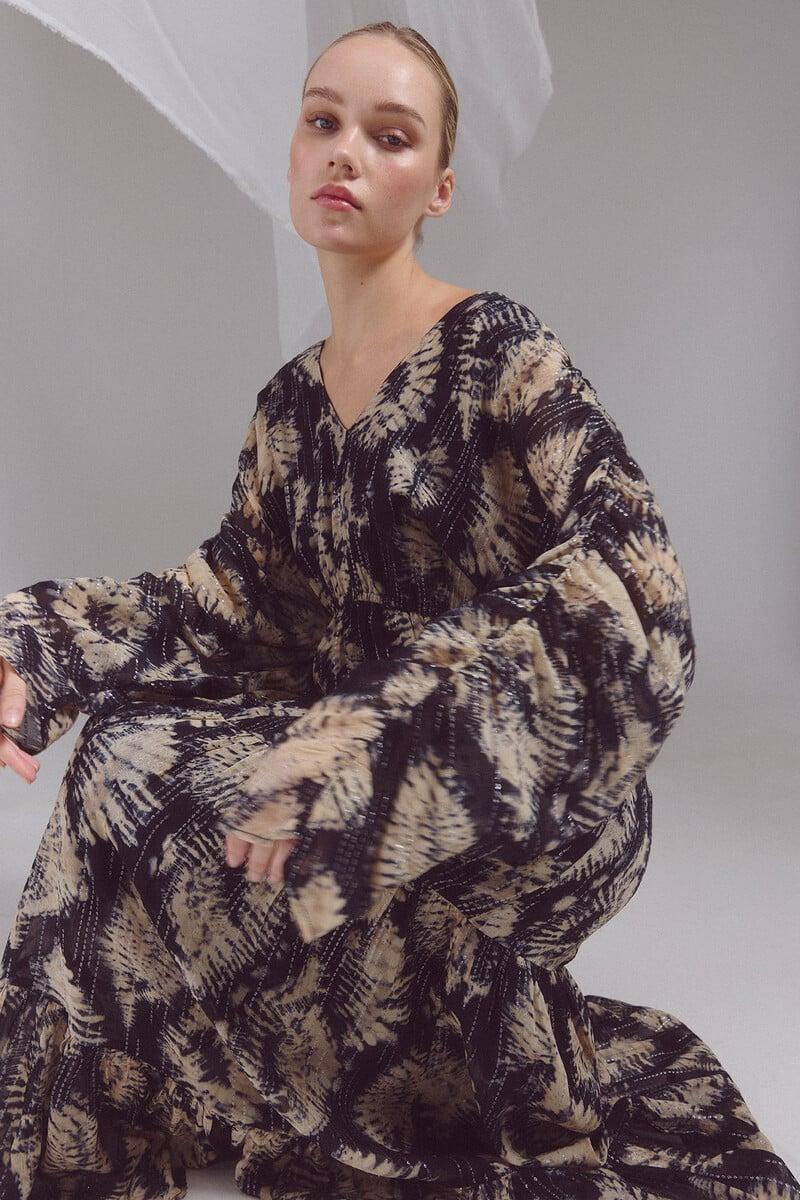 pedro del hierro Vestido tie dye lurex Envío internacional gratuito