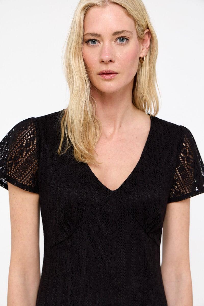pedro del hierro Vestido efecto encaje Libre de impuestos