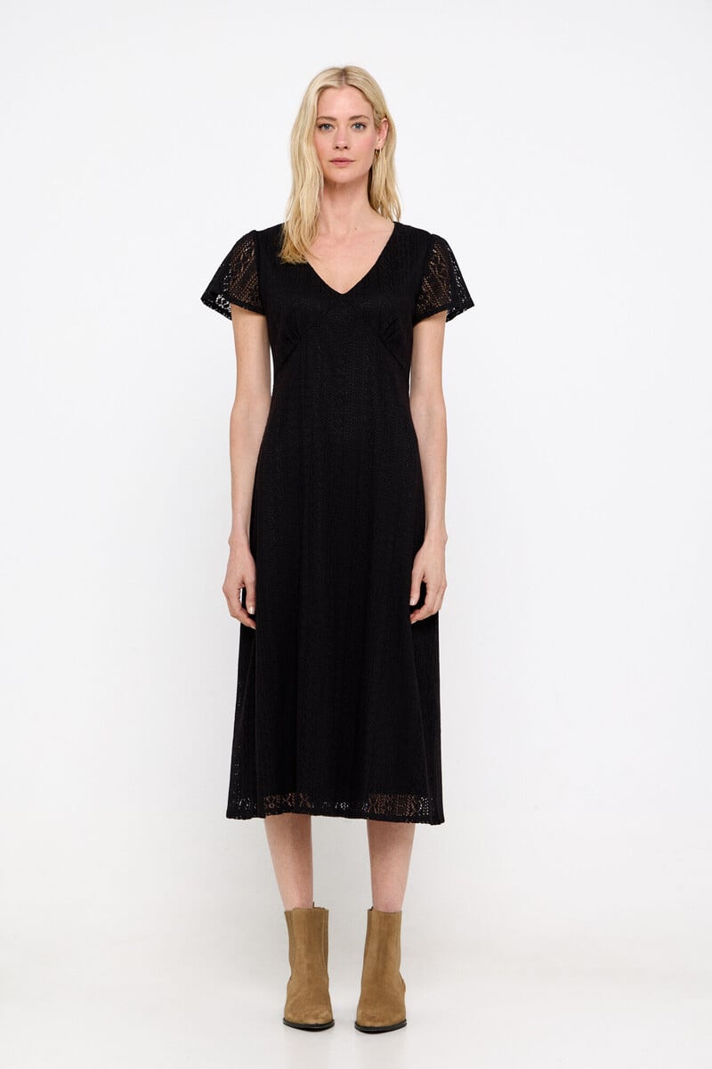 pedro del hierro Vestido efecto encaje Libre de impuestos