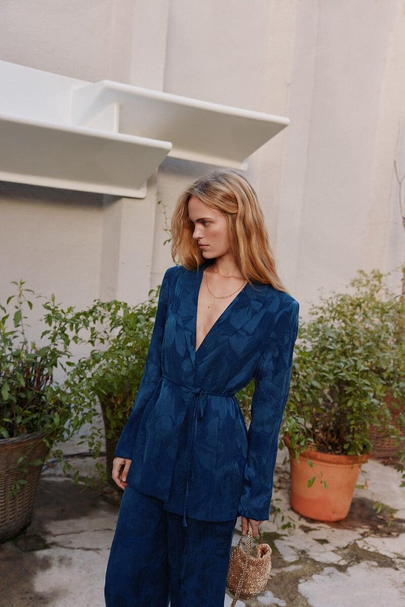 pedro del hierro Emma. Chaqueta jacquard Rebajas de fin de temporada