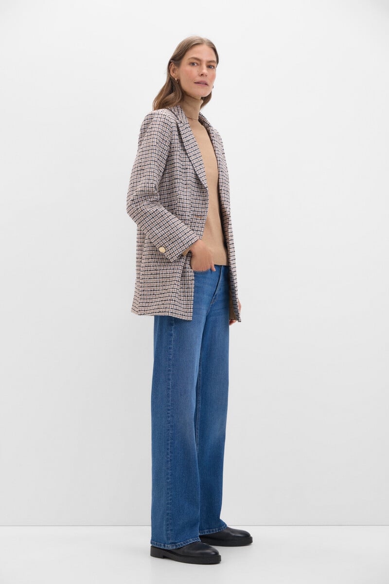 pedro del hierro Blazer levita cuadros Outlet online