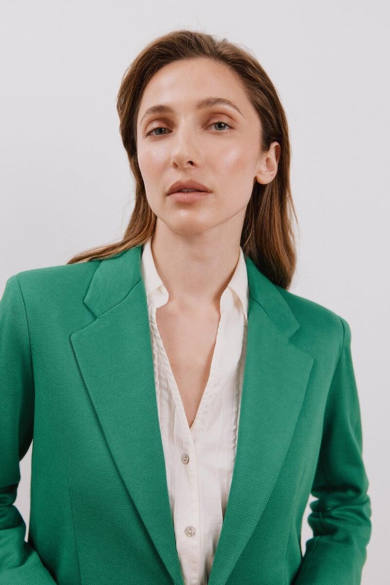 pedro del hierro Blazer de punto piqué Ofertas