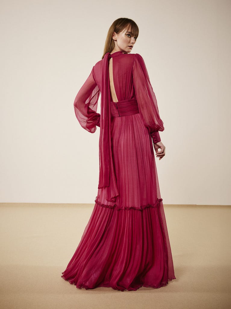 pronovias CHARLIZE | Vestido de fiesta corte en a | Pronovias Descuento por venta flash