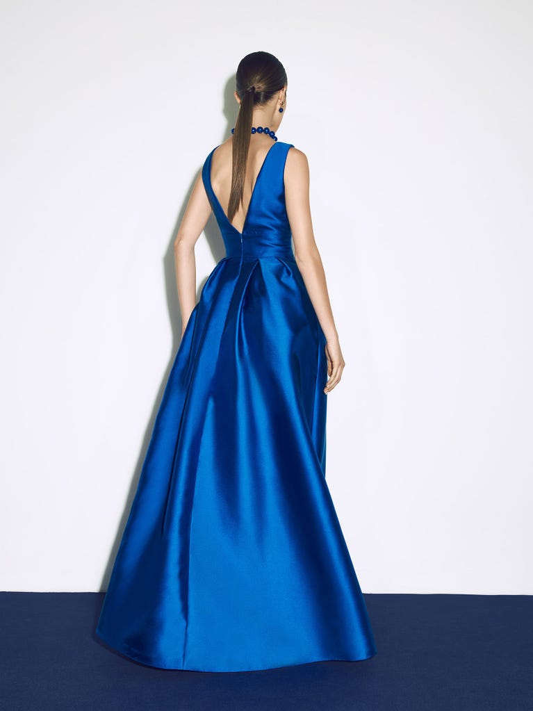 pronovias ELATIOR | Vestido de fiesta princesa con escote de pico | Pronovias Últimos 3 días