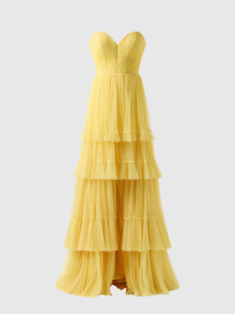 pronovias ANGERE | Vestido de dama de honor fit & flare | Vera Wang Bridesmaids