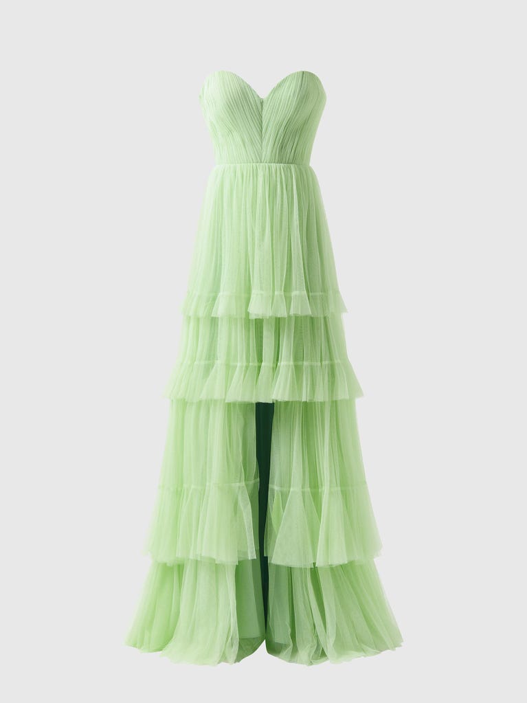 pronovias ANGERE | Vestido de dama de honor fit & flare | Vera Wang Bridesmaids Último día