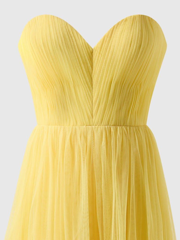 pronovias ANGERE | Vestido de dama de honor fit & flare | Vera Wang Bridesmaids Último día