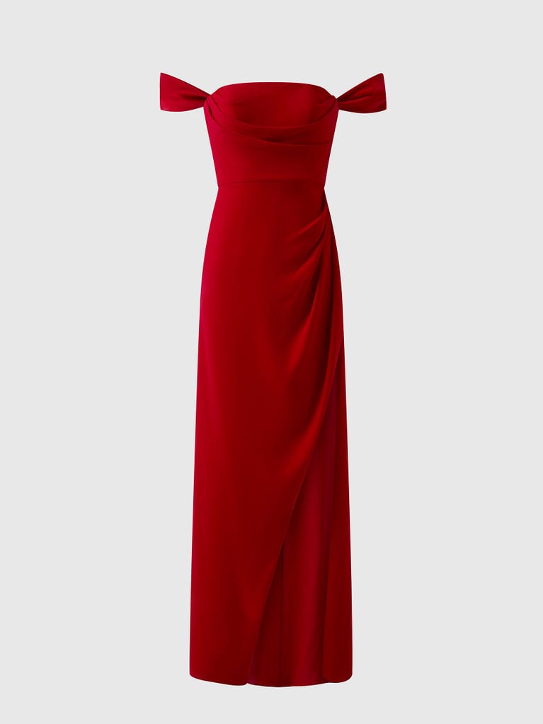 pronovias BORIE | Vestido de dama de honor recto palabra de honor | Vera Wang Bridesmaids
