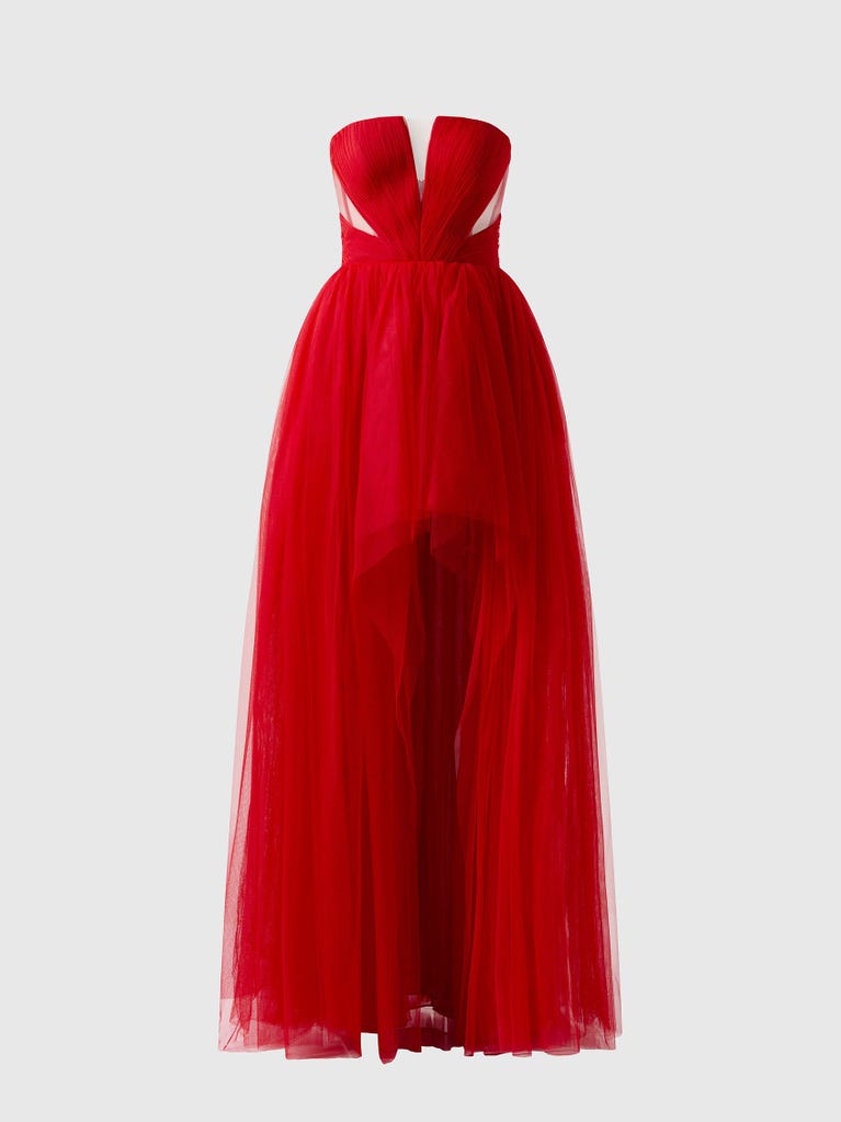 pronovias GUIANNE | Vestido de dama de honor princesa palabra de honor | Vera Wang Bridesmaids