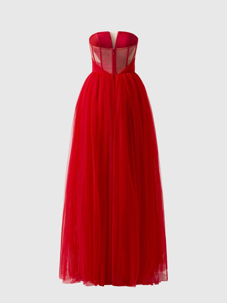 pronovias GUIANNE | Vestido de dama de honor princesa palabra de honor | Vera Wang Bridesmaids Solo queda un día