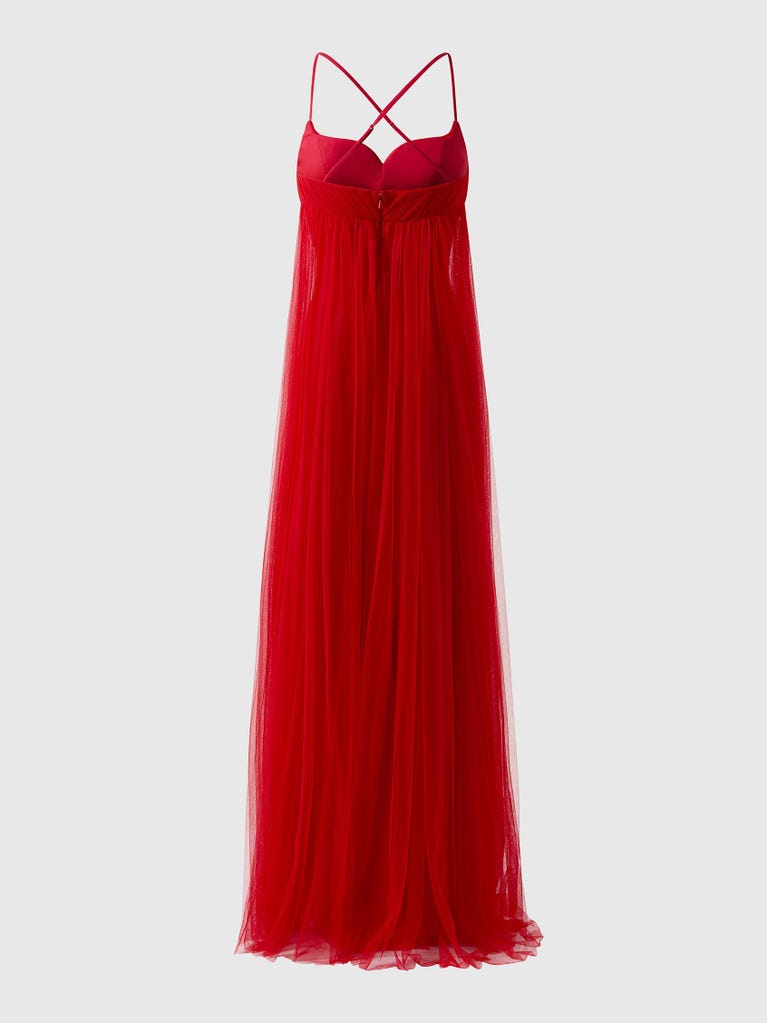 pronovias AME | Vestido de dama de honor fit & flare | Vera Wang Bridesmaids Grandes descuentos