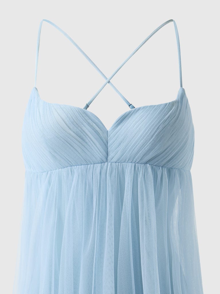 pronovias AME | Vestido de dama de honor fit & flare | Vera Wang Bridesmaids Grandes descuentos