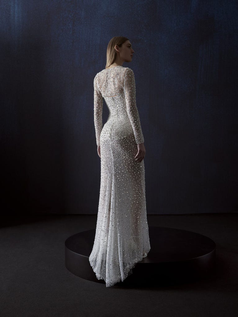 pronovias JOIA | Vestido de novia recto con escote corazón | Atelier Pronovias Precio ultrabajo