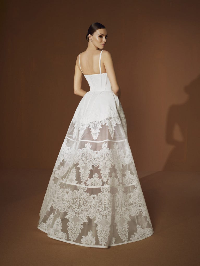 pronovias JUDY | Vestido de novia corte en a | Pronovias Outlet online