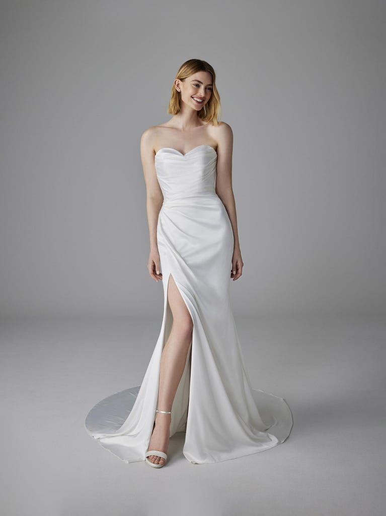 pronovias ROMENTINA | Vestido de novia sirena con escote corazón | Pronovias Mejor oferta