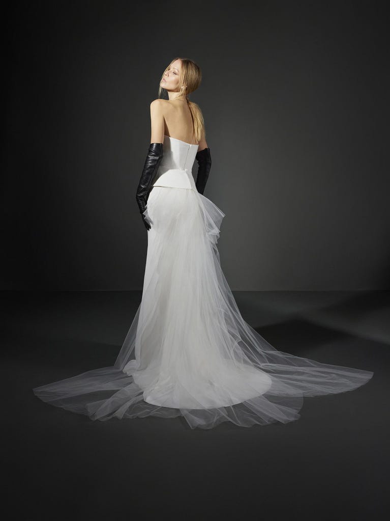 pronovias FANEL | Vestido de novia sirena palabra de honor | Vera Wang Bride Rebajas online