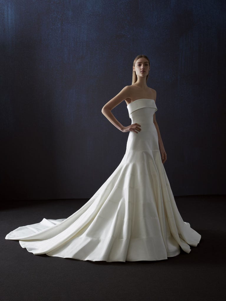 pronovias SERPENTA | Vestido de novia princesa palabra de honor | Atelier Pronovias