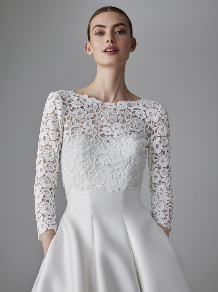 pronovias CAMMI | Vestido de novia princesa palabra de honor | Pronovias Precio de fábrica